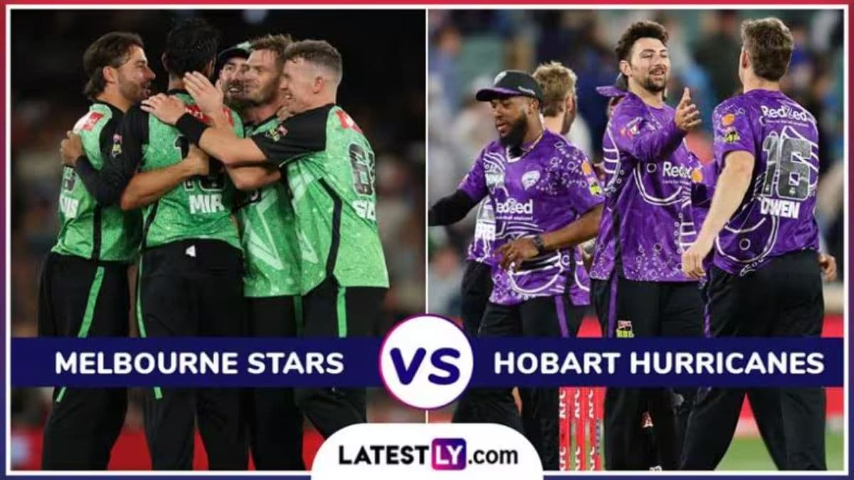 MLS vs HBH BBL 2024-25 Dream11 Team Prediction: आज मेलबर्न स्टार्स आणि होबार्ट हरिकेन्स यांच्यात रंगणार जबरदस्त सामना, येथे पाहा हेड टू हेड आणि सर्वोत्तम ड्रीम 11 संघ