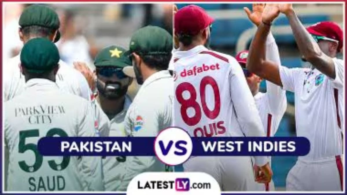 Pakistan vs West Indies Test Stats: कसोटी मालिकेत पाकिस्तान आणि वेस्ट इंडिजची एकमेकांविरुद्ध कशी आहे कामगिरी? सर्वाधिक धावा आणि विकेट्स घेणारे खेळाडू घ्या जाणून