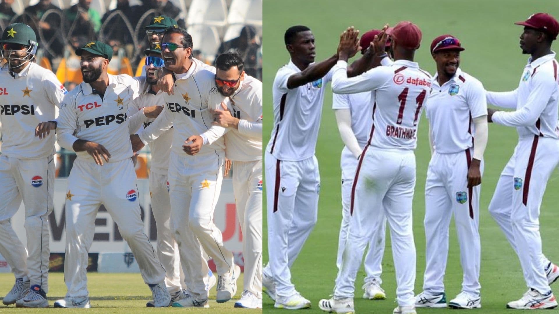 Pakistan vs West Indies, 2nd Test Day 2 Stumps Scorecard: दुसऱ्या दिवसाचा खेळ संपला, पाकिस्तानला पराभवाचा धोका, वेस्ट इंडिज विजयापासून फक्त 6 विकेट्स दूर; येथे पाहा स्कोअरकार्ड