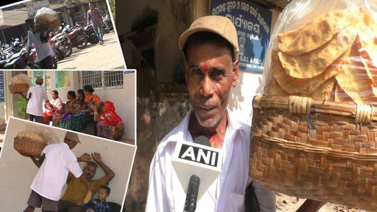 Odisha's ‘Papad Man’: 'पापड मॅन', कुटुंबासाठी प्रतिदिन 40 किलोमीटर पायी प्रवास, 50 वर्षांहून आजतागायत हाच दिनक्रम; वाचा सविस्तर