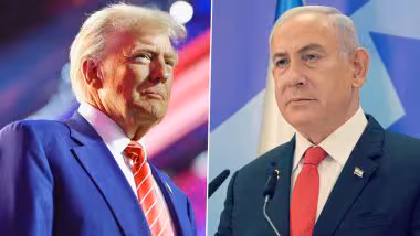 Donald Trump's Gaza Plan: 'अमेरिका गाझा पट्टी ताब्यात घेईल, इथून पॅलेस्टिनींनी निघून जावे'; इस्रायली पंतप्रधान Benjamin Netanyahu यांच्या भेटीनंतर डोनाल्ड ट्रम्प यांचे विधान