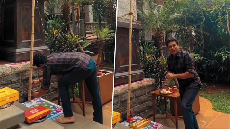 मास्टर ब्लास्टर Sachin Tendulkar च्या घरी Gudi Padwa 2025 साजरा; चाहत्यांना दिल्या शुभेच्छा (Watch Video)