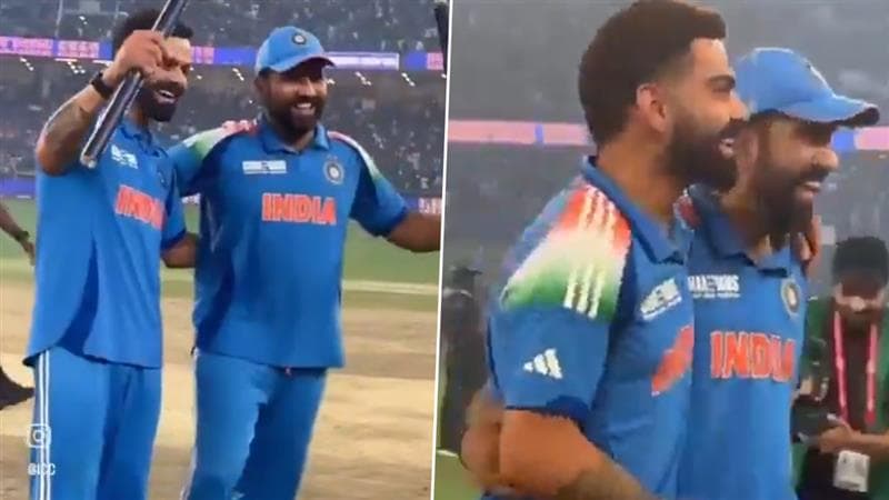 Virat Rohit Retirement: ‘भाई हम लोग अभी रिटायरमेंट…’, सर्व अफवांना पूर्णविराम, कोहली-रोहितचा मजेदार संवाद व्हायरल (Video)