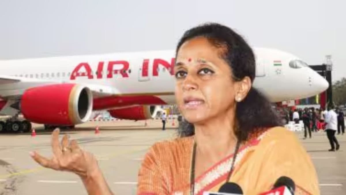 Supriya Sule Slams Air India: एअर इंडियाच्या विमानाला विलंब झाल्याने संतापल्या सुप्रिया सुळे; कंपनीवर टीका करत मंत्र्यांकडे केली कठोर कारवाईची मागणी