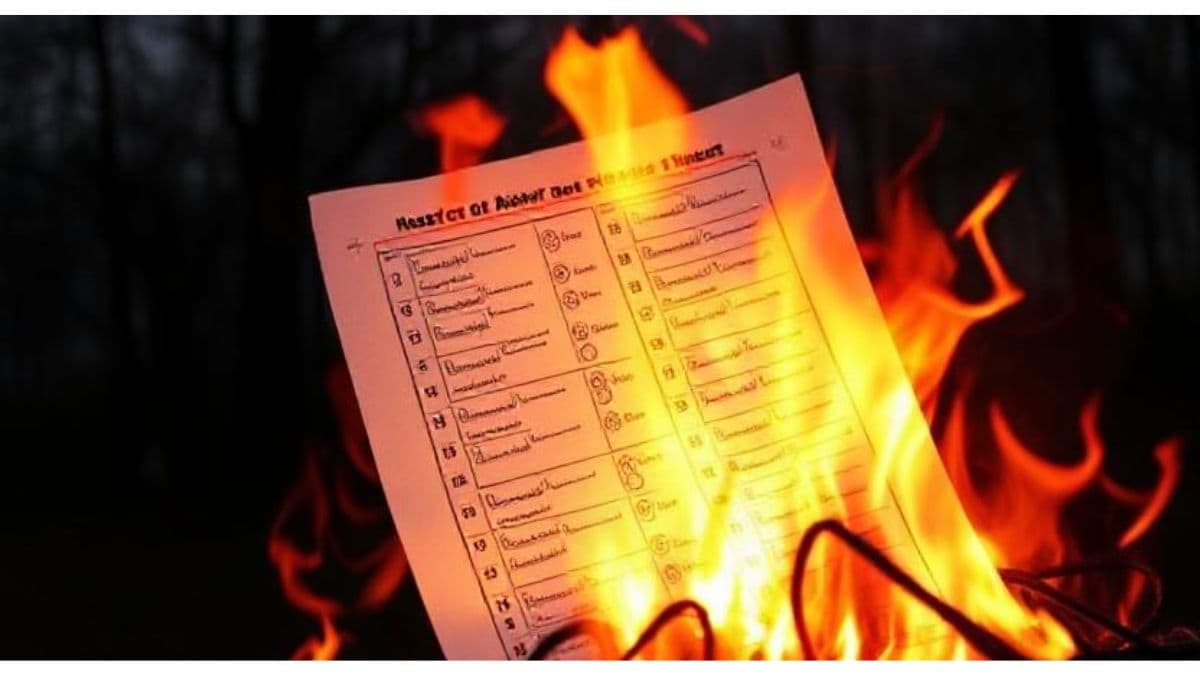 HSC Answer Sheets Burnt in Virar: इयत्ता 12 बोर्ड परीक्षेच्या उत्तरपत्रिका जळाल्या; विरार येथील महिला शिक्षकाच्या घरास आग