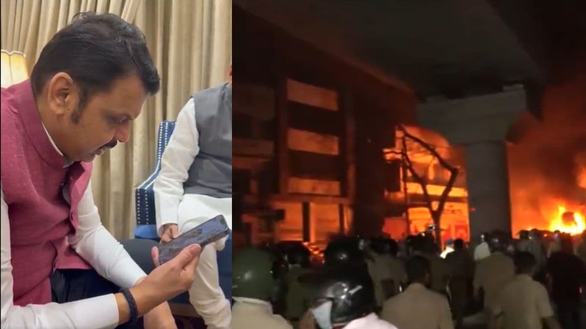 Nagpur Violence: जखमी पोलिस उपायुक्त निकेतन कदम यांना CM Devendra Fadnavis यांचा व्हिडिओ कॉल; तब्येतीची चौकशी करत कामगिरीचं केलं कौतुक (Watch Video)