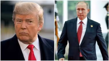 Russia-Ukraine Ceasefire: रशिया-युक्रेन युद्ध संपुष्टात येण्याची शक्यता; Donald Trump आणि Vladimir Putin यांच्यात झाली फोनवरून चर्चा