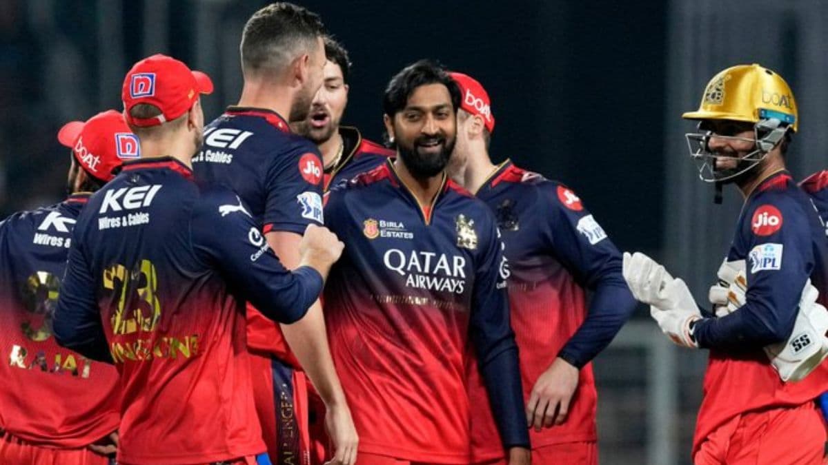 KKR vs RCB, IPL 2025 1st T20 Match Live Scorecard: कोलकाताने बंगळुरूला दिले 175 धावांचे लक्ष्य, रहाणेची बॅट गर्जली तर कृणाल पांड्याने घेतल्या 3 विकेट