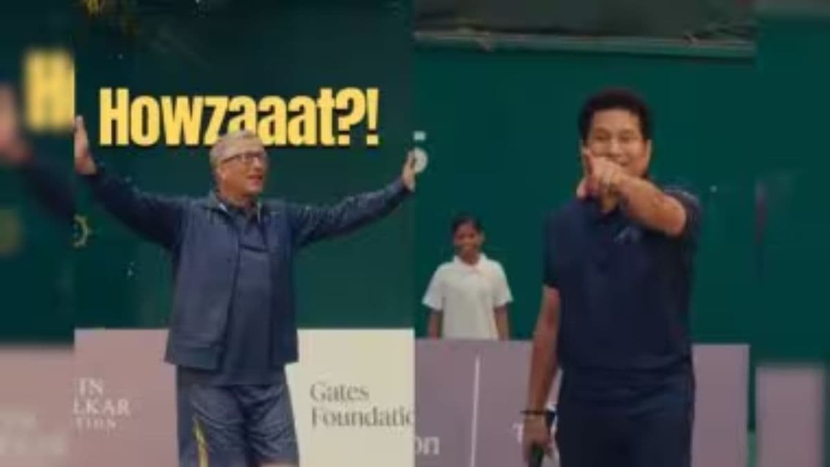 Sachin Tendulkar And Bill Gates Video: सचिन तेंडुलकरने बिल गेट्ससोबत घेतला 'क्रॅनिस' खेळण्याचा आनंद, व्हिडिओ सोशल मीडियावर व्हायरल