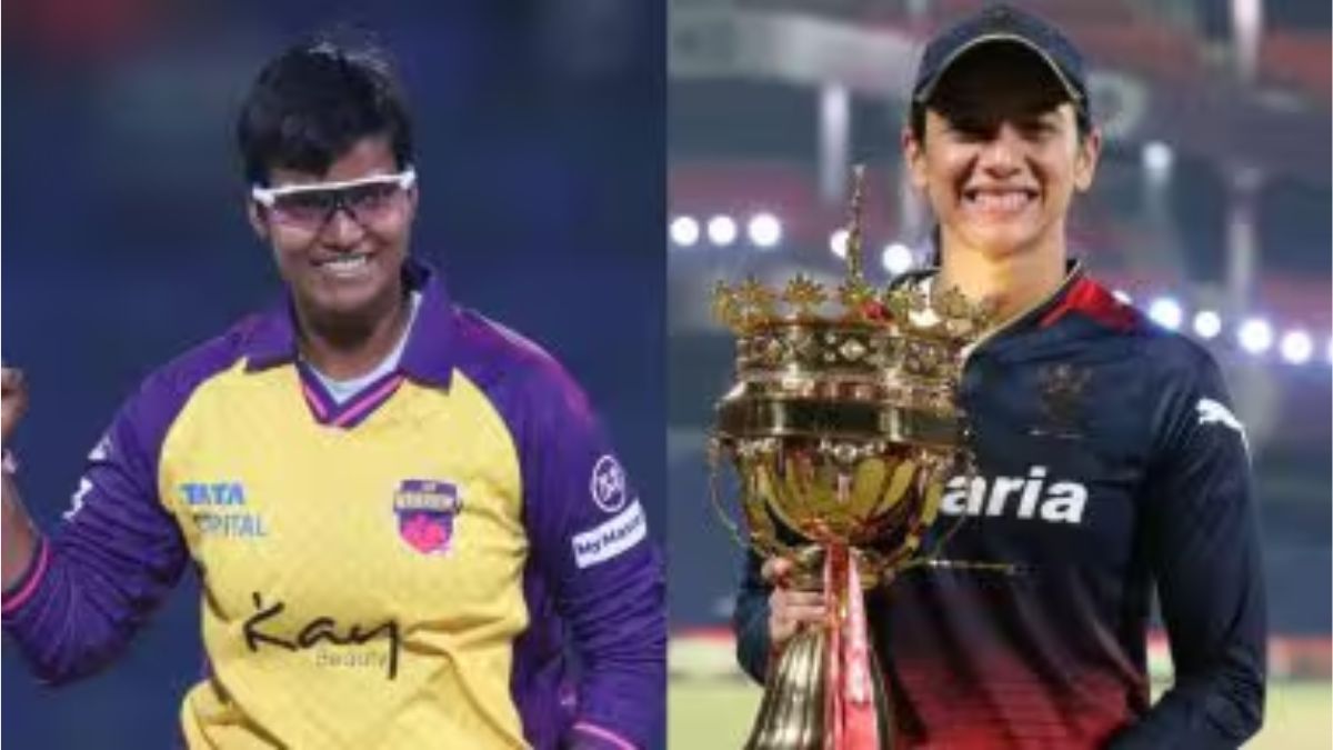 UP vs RCB, WPL 2025 18th Match Live Toss And Scorecard: आरसीबीच्या कर्णधार स्मृती मानधनाने जिंकली नाणेफेक, प्रथम गोलंदाजी करण्याचा निर्णय घेतला