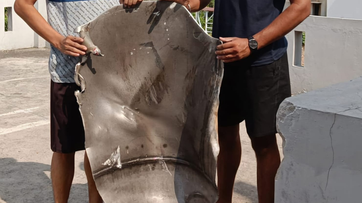 'Sky Debris' Falls in Nagpur? नागपूरच्या उमरेड तालुक्यात घराच्या टेरेसवर आकाशातून पडला 50 किलो वजनाचा धातूचा तुकडा; 'अंतराळातील कचऱ्या’चा भाग असल्याची चर्चा, तपास सुरु