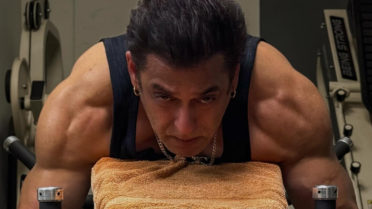 Salman Khan's Post After Getting Threat: जीवे मारण्याची धमकी मिळाल्यानंतर सलमान खानने शेअर केली पोस्ट; जिममध्ये  इंटेन्स वर्कआउट करताना दिसला भाईजान (See Photos)