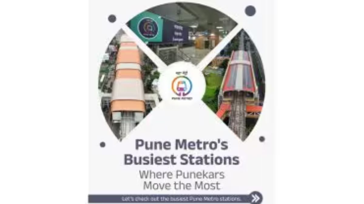 Pune Metro Stations With Highest Footfall: पुणे मेट्रोच्या सर्वाधिक प्रवासी संख्या असलेल्या टॉप 5 स्थानकांची यादी जाहीर; पहिल्या क्रमांकावर कोणते स्थानक? जाणून घ्या