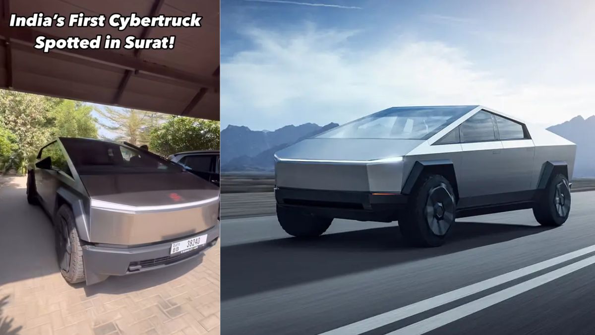 Tesla Cybertruck in India: सुरतमधील व्यावसायिक Lavjii Badshah ठरले टेस्ला सायबरट्रक आयात करणारे पहिले भारतीय; चर्चांना उधाण, जाणून घ्या फीचर्स व किंमत (Video)