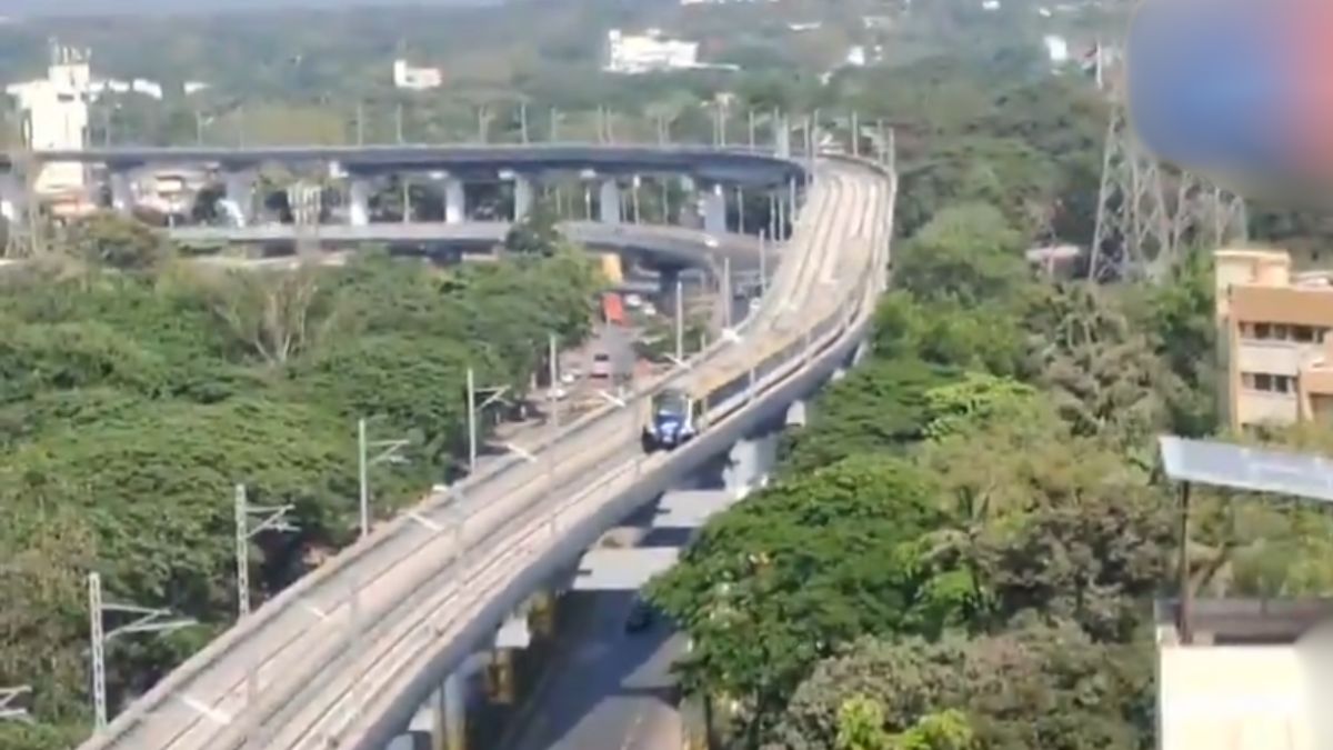 Mumbai Metro 2B Trail Run Video:  मुंबई मेट्रो लाइन 2B ची ट्रायल रन सुरू; मानखुर्द ते चेंबूर प्रवास होणार जलद आणि सुलभ