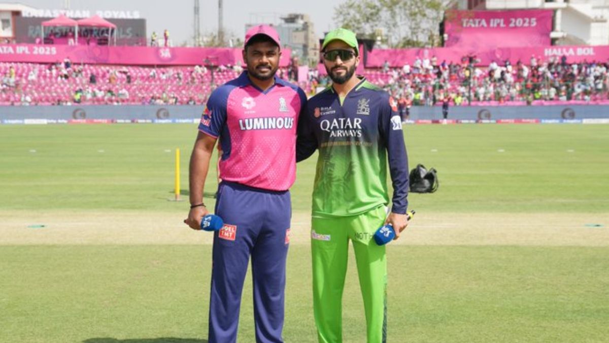 RR vs RCB, TATA IPL 2025 28th Match Live Score Update: राजस्थान रॉयल्स विरुद्ध रॉयल चॅलेंजर्स बंगळुरू सामन्याला सुरुवात, एका क्लिकवर येथे पाहा लाईव्ह स्कोरकार्ड