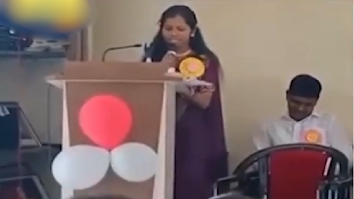 Student Dies While Speaking on Stage: निरोप समारंभात भाषण करताना बीएससीच्या विद्यार्थिनीचा मृत्यू; परंडा शहरातील रा गे शिंदे महाविद्यालयातील घटना