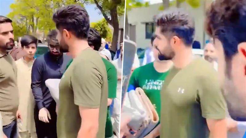 पाकिस्तानचा स्टार क्रिकेटर Babar Azam ची चाहत्याला धक्काबुक्की; भर रस्त्यात झाला राडा (Watch Video)