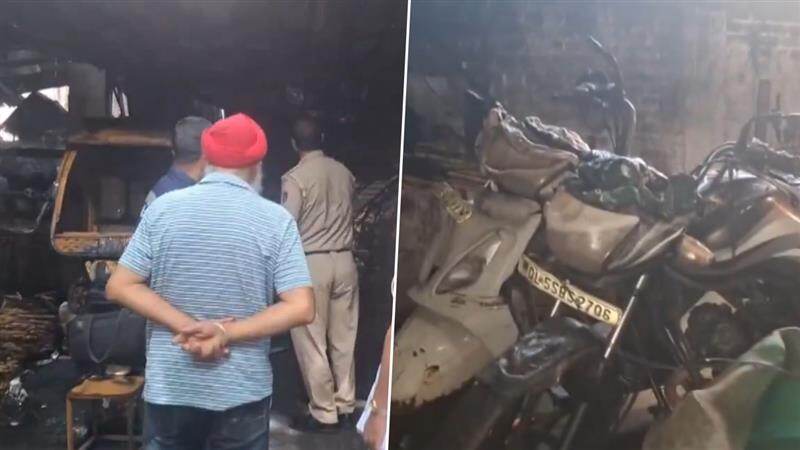 Fire At E-Charging Station In Shahdara: शाहदरा येथील ई-चार्जिंग स्टेशनला भीषण आग; 2 जणांचा होरपळून मृत्यू, 4 जखमी