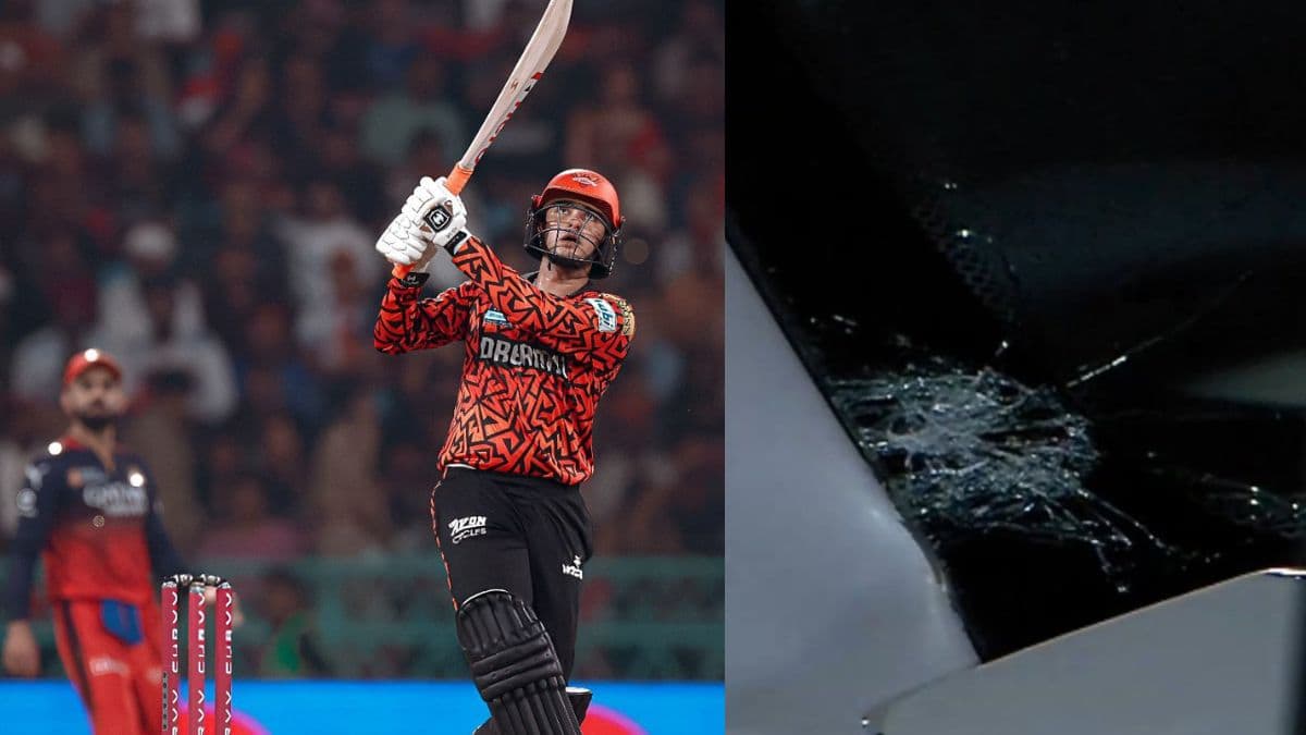SRH vs RCB: अभिषेक शर्माच्या गगनचुंबी षटकारने फोडला गाडीची काच, 'टाटा कर्व्ह'चा चेहरामोहरा बदलला