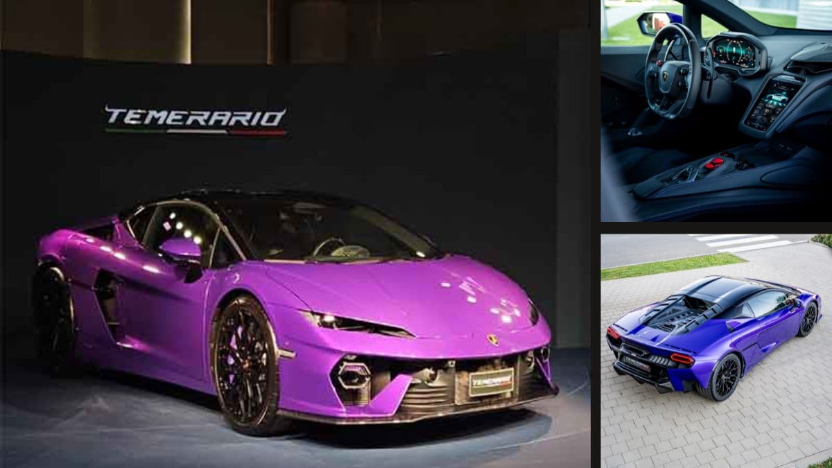 Lamborghini Temerario Launch: लॅम्बोर्गिनी टेमेरारियो  920 CV पॉवरसह भारतात लॉन्च; किंमत आणि फीचर्स घ्या जाणून