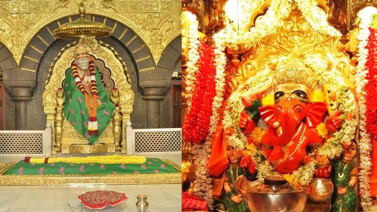 India-Pakistan Tension: शिर्डीचे साई बाबा मंदिर व मुंबईच्या सिद्धिविनायक मंदिरात नारळ, हार-फुले, प्रसाद अशा कोणत्याही वस्तू नेण्यास बंदी; भारत-पाकिस्तान तणावाच्या पार्श्वभूमीवर मोठा निर्णय
