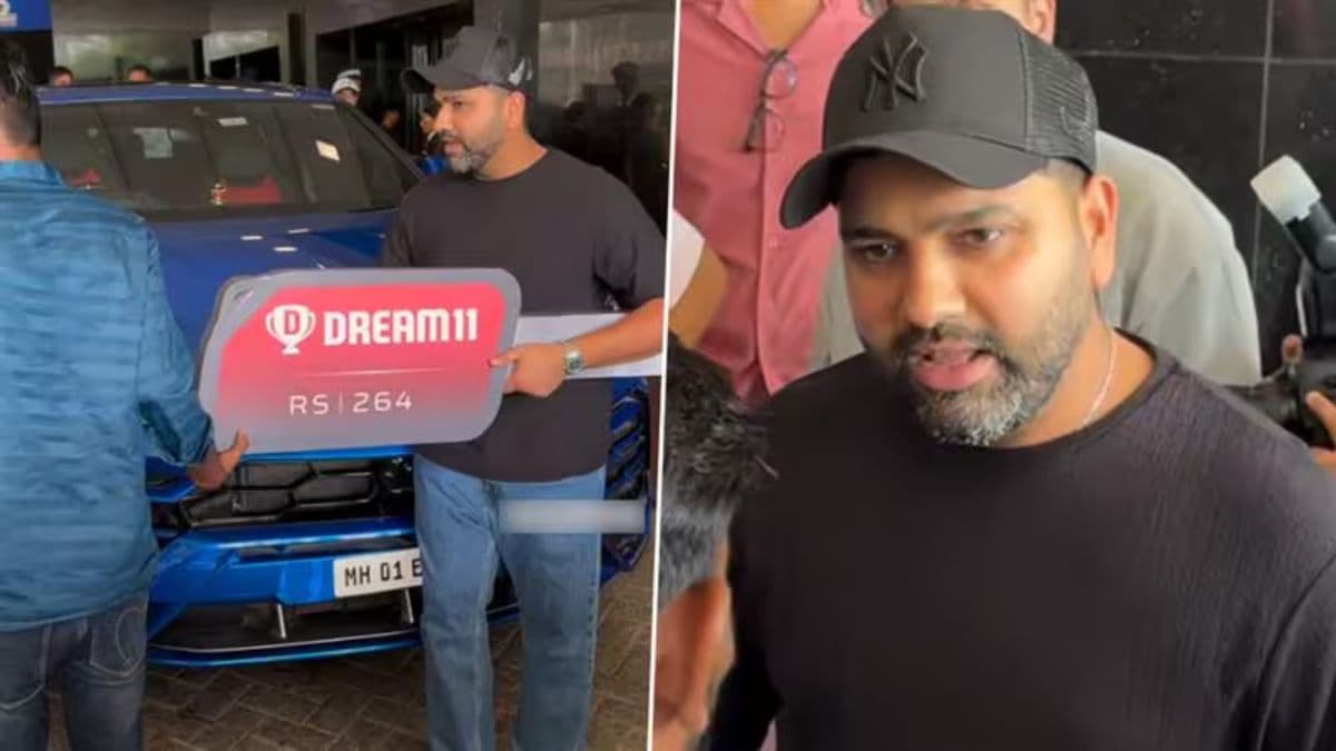 Rohit Sharma Lamborghini Giveaway: रोहित शर्माने पाळला शब्द, चाहत्याला दिली 264 नंबरची महागडी लॅम्बोर्गिनी