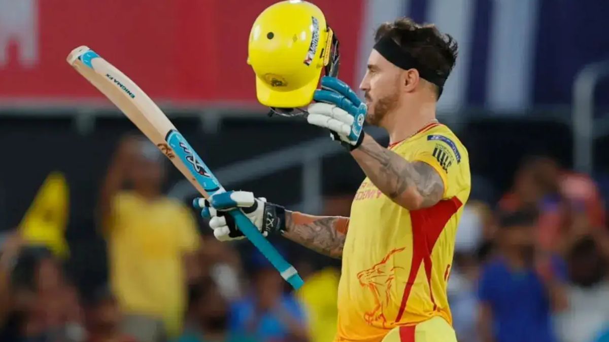 Faf du Plessis Record: फाफ डू प्लेसिसने इतिहास रचला, कधीही न घडवता येणारा विक्रम करणारा जगातील पहिला खेळाडू बनला