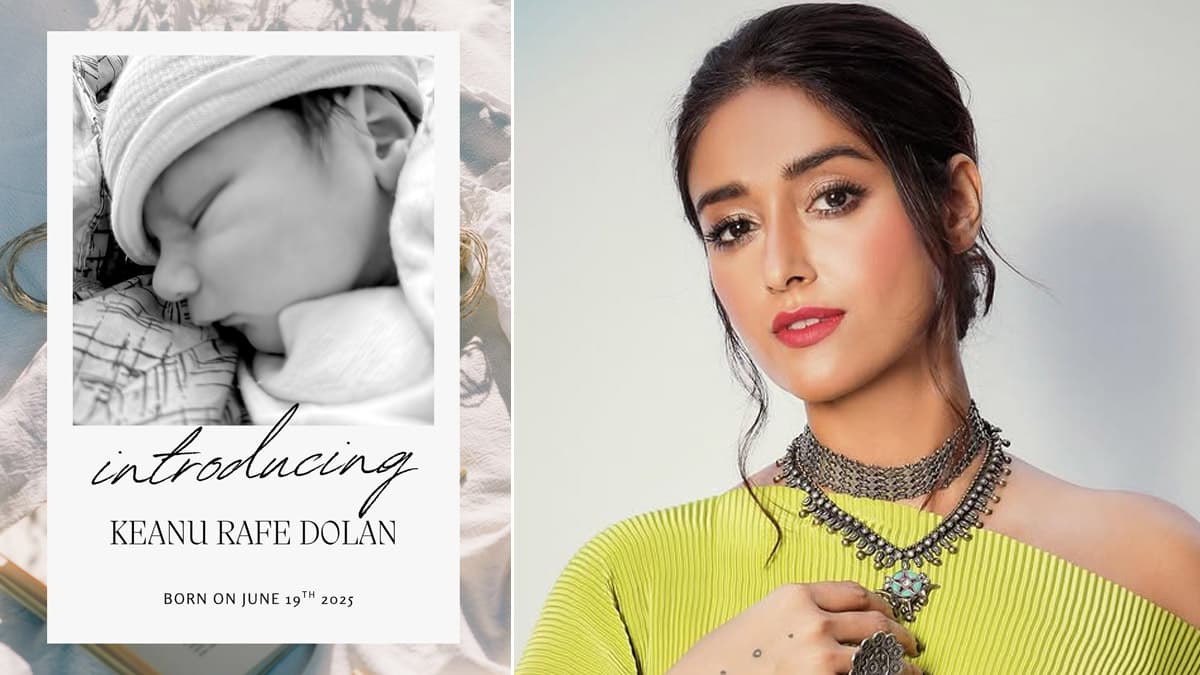 Ileana D'Cruz Welcomes Second Baby Boy: अभिनेत्री इलियाना डिक्रूझने दुसऱ्यांदा दिला गोंडस मुलाला जन्म; बाळाचा फोटो शेअर करत दिली गुड न्यूज