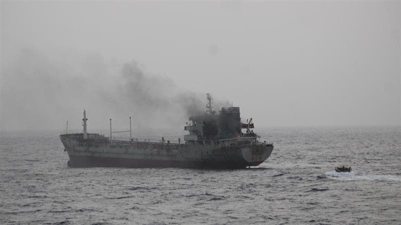 MT Yi Cheng 6 Fire: ओमानला जाणाऱ्या जहाजाला भीषण आग; भारतीय नौदलाने बचाव कार्यासाठी INS Tabar केले तैनात