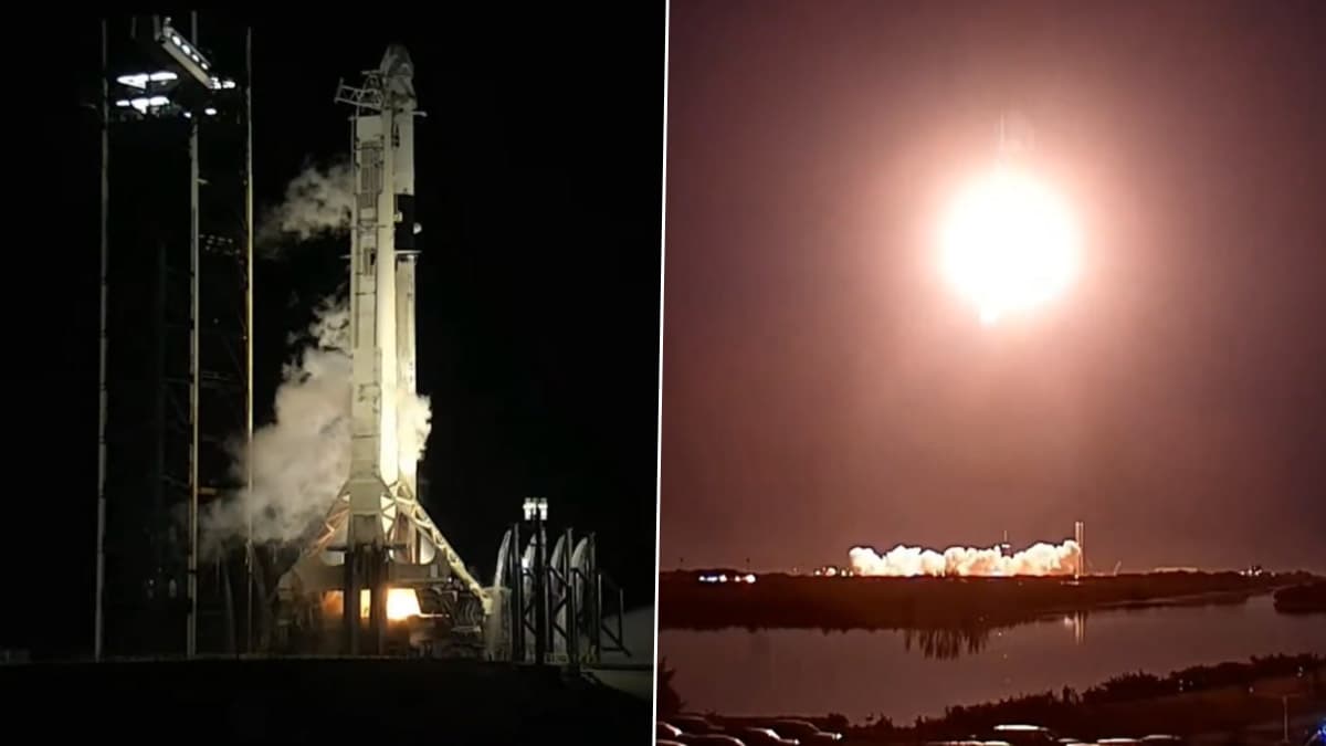 Axiom 4 Mission Lifts Off: 'नासा' च्या केनेडी स्पेस सेंटर येथून Axiom 4 चे  उड्डाण; भारताचे आयएएफ ग्रुप कॅप्टन शुभांशू शुक्ला मोहिमेचे पायलट