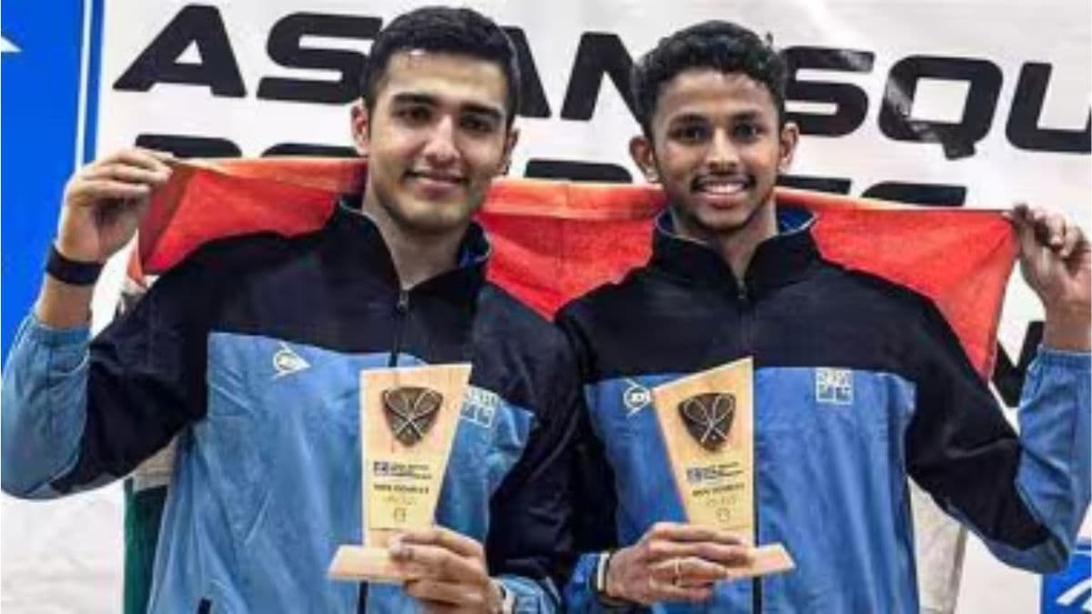 India Beats Pakistan To Win Gold in Asian Squash Doubles Championship 2025: आशियाई स्क्वॅश दुहेरी स्पर्धेत भारताने पाकिस्तानला हरवून जिंकले सुवर्णपदक, अभय सिंग आणि वेलवन सेथिलकुमार यांनी रचला इतिहास