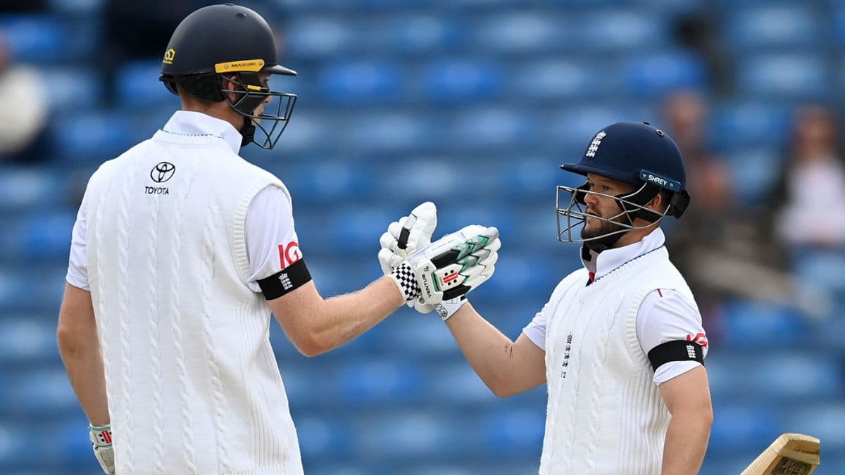 IND vs ENG 1st Test Day 5 Lunch Break: लंच ब्रेकपर्यंत इंग्लंडचा वरचष्मा, डकेट आणि क्रॉलीने भारताची चिंता वाढवली!