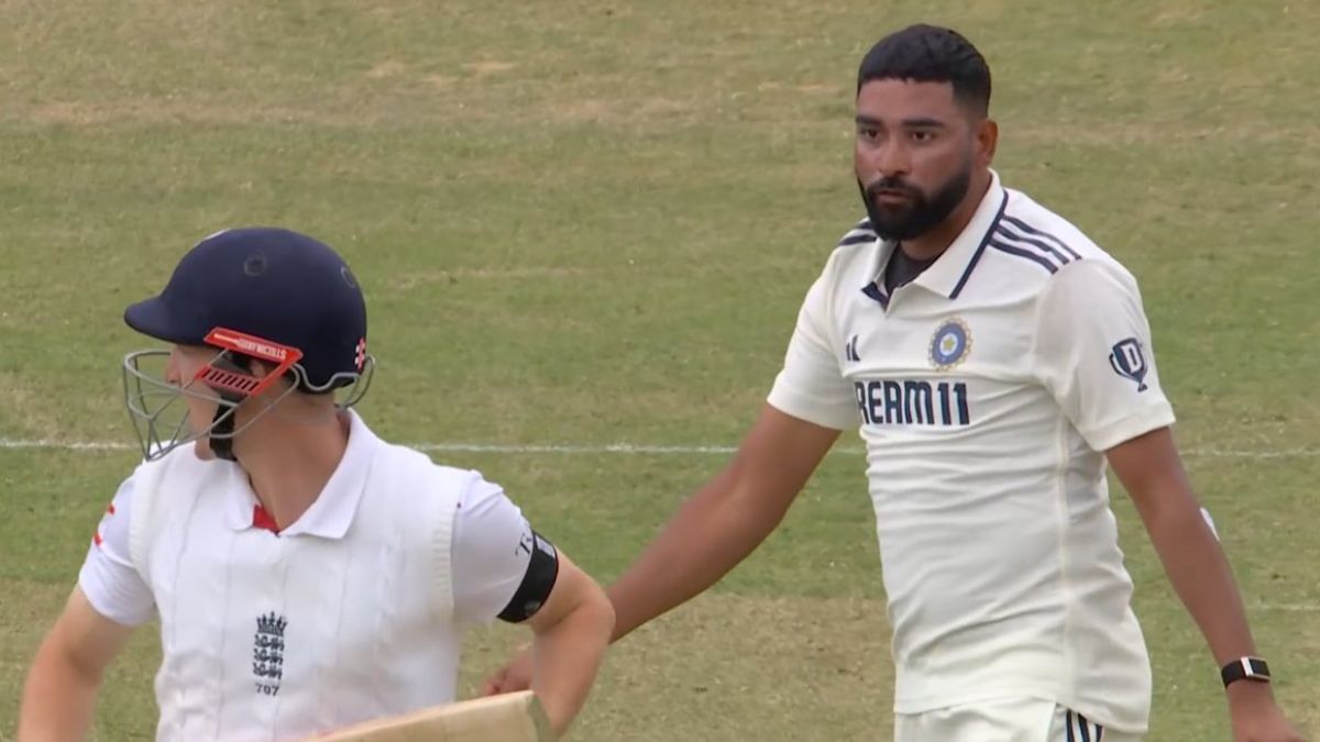IND vs ENG: पहिल्या कसोटीच्या तिसऱ्या दिवशी मैदानात वातावरण झाले गरम, हॅरी ब्रुक आणि मोहम्मद सिराजमध्ये शाब्दिक वाद, व्हिडिओ पहा