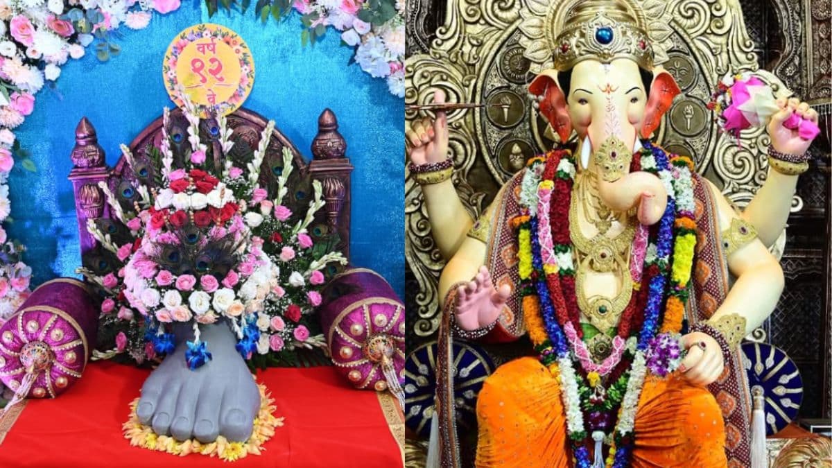 Lalbaugcha Raja 2025: संकष्टी चतुर्थीच्या मुहूर्तावर आज पार पडला लालबागच्या राजाच्या 'गणेश मुहूर्त पूजन' सोहळा  (View Pics)