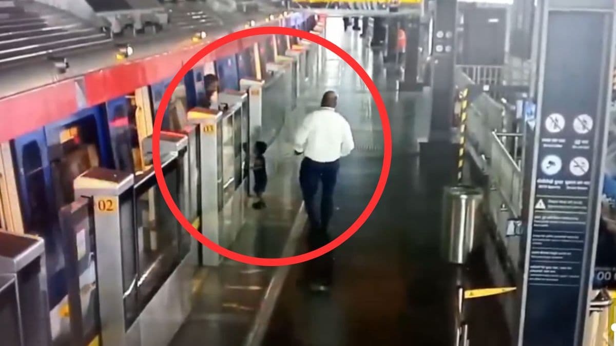 Mumbai Metro Child Safety: मेट्रोमधील अपघात टळला, सतर्क कर्मचाऱ्यामुळे 2 वर्षांच्या बालकाचा जीव वाचला