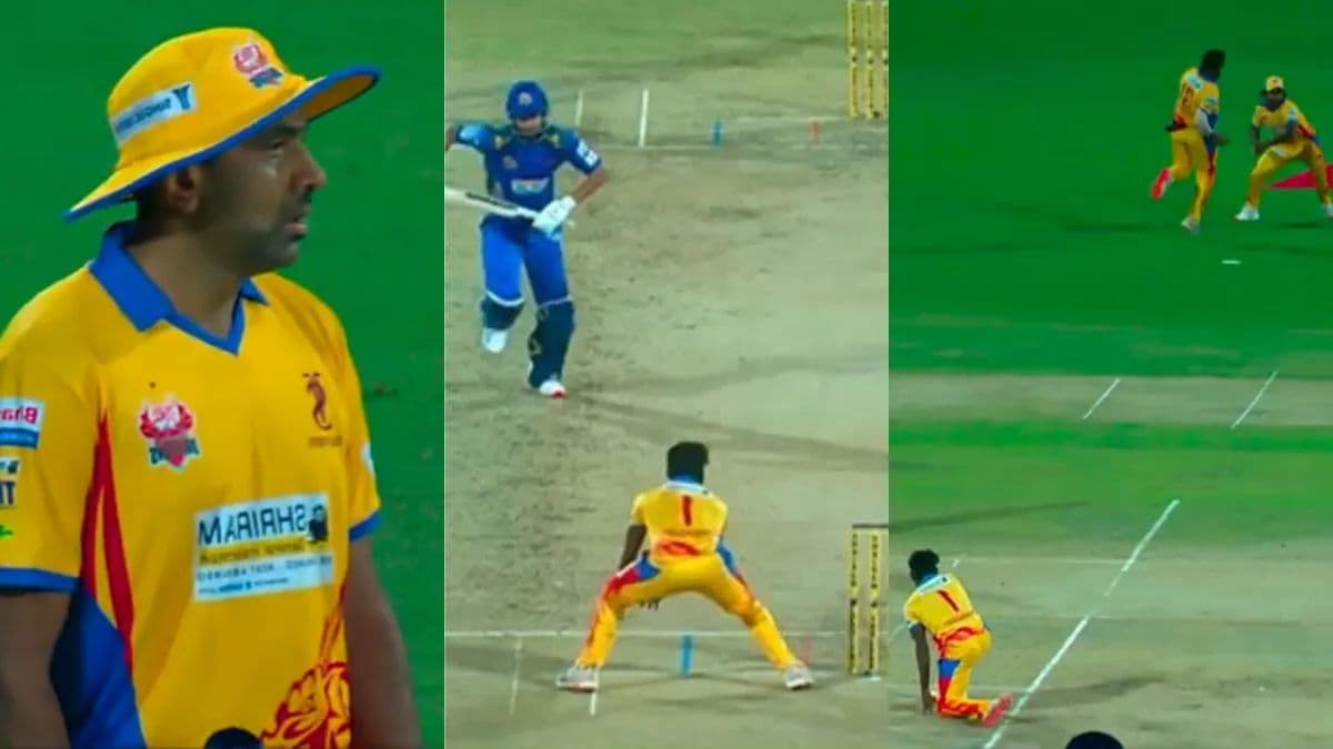 Tamil Nadu Premier League 2025: एका चेंडूवर 3 वेळा रनआउटपासून वाचला फलंदाज, फिल्डर्स ठरले अपयशी; अश्विनची प्रतिक्रिया ठरली चर्चेचा विषय