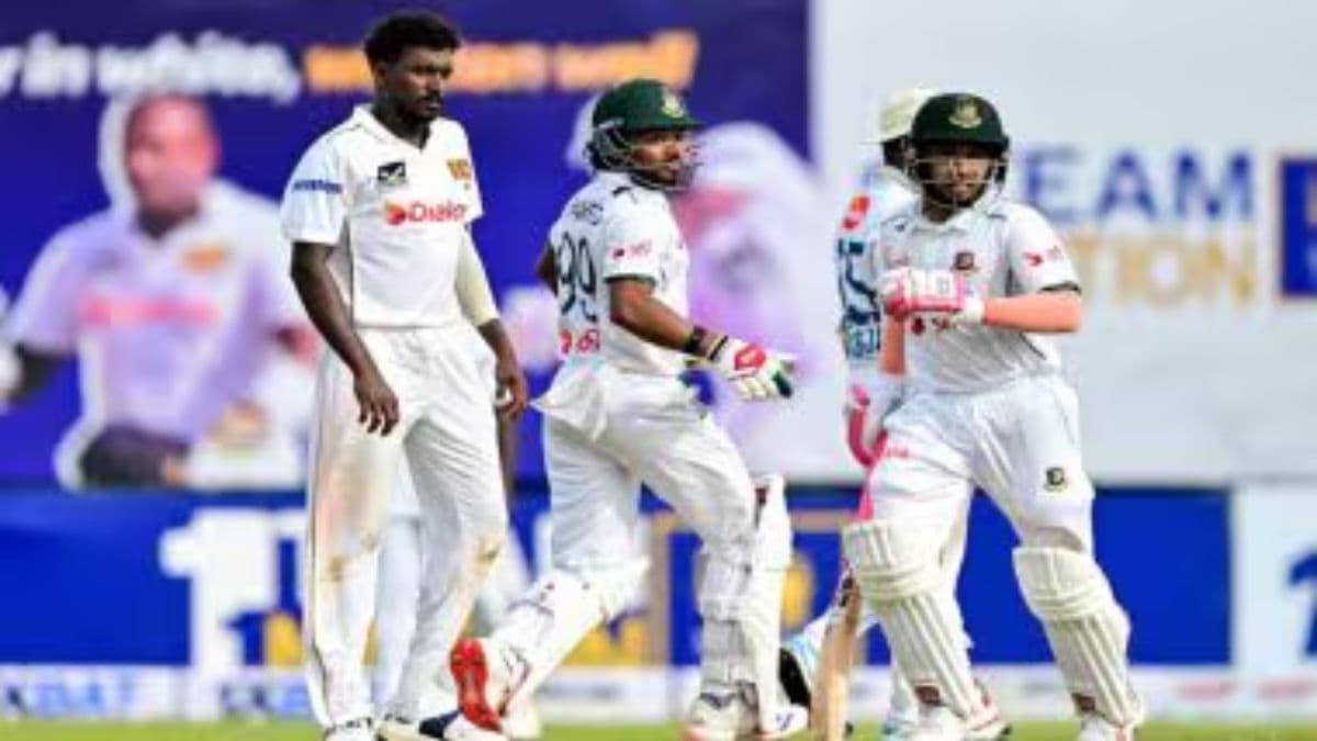 SL vs BAN 1st Test 2025 Day 2 Scorecard, Stumps: दुसऱ्या दिवसाचा खेळ संपला, बांगलादेशने 9 विकेट गमावून केल्या 484 धावा; श्रीलंकेच्या गोलंदाजांनी केले पुनरागमन