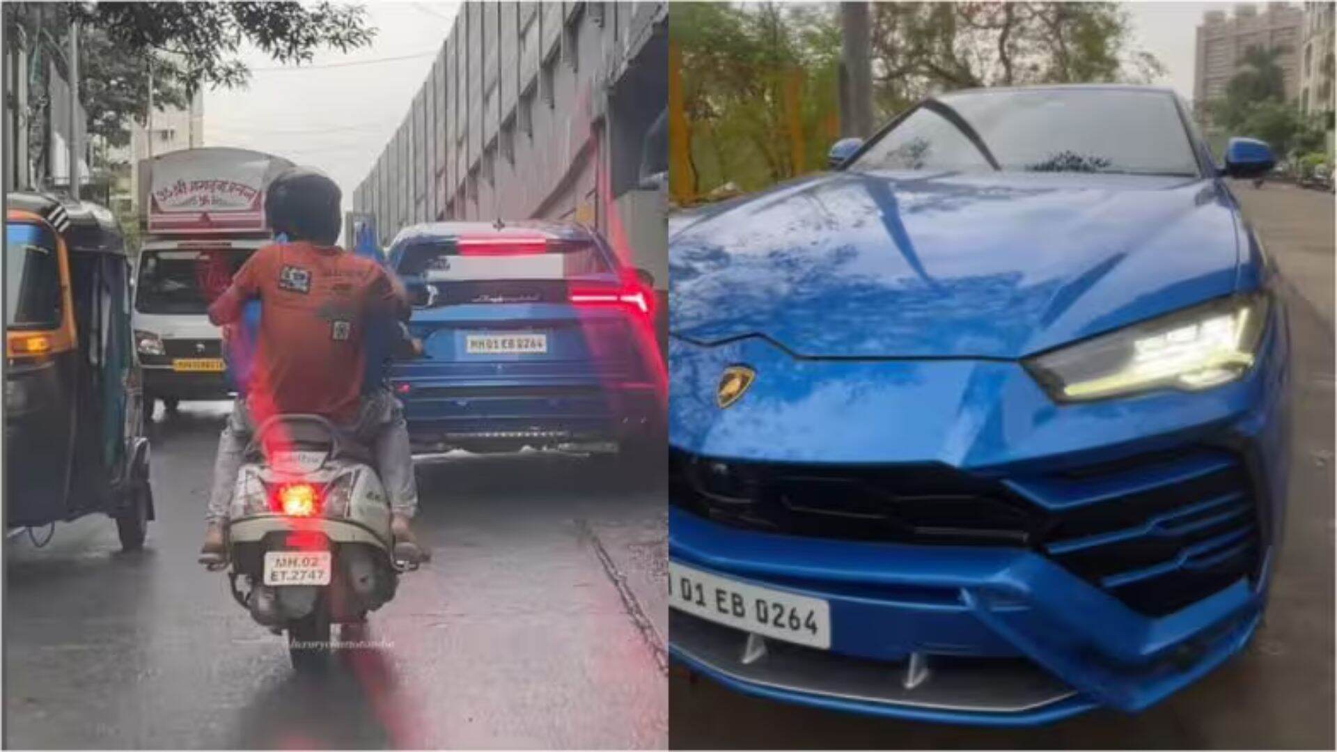 मुंबईच्या रस्त्यांवर दिसली Rohit Sharma ची जुनी Lamborghini Urus, 'हिटमॅन' ने ड्रीम 11 विजेत्याला दिली होती गाडी भेट (Video)