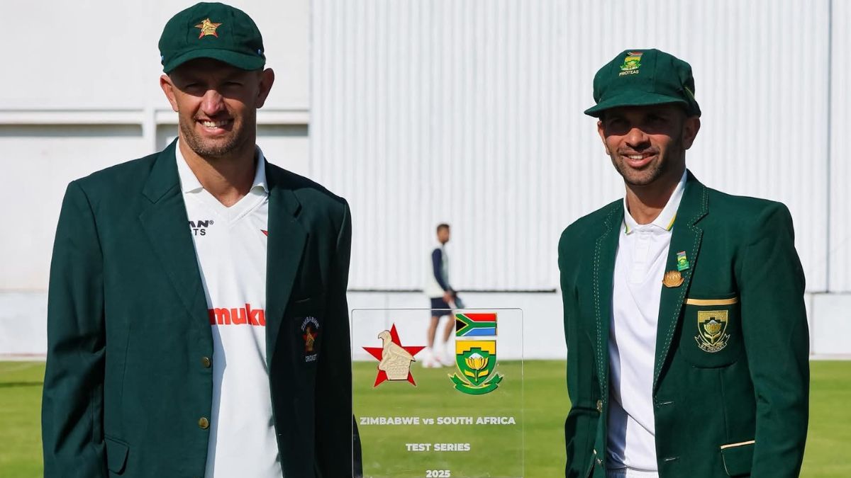 SA vs ZIM 1st Test Match Day 1 Stumps Scorecard: पहिल्या दिवसाचा खेळ संपला, दक्षिण आफ्रिकेने ठोकले 418 धावा; पदार्पणात लुआन-ड्रे प्रिटोरियसचे शानदार शतक