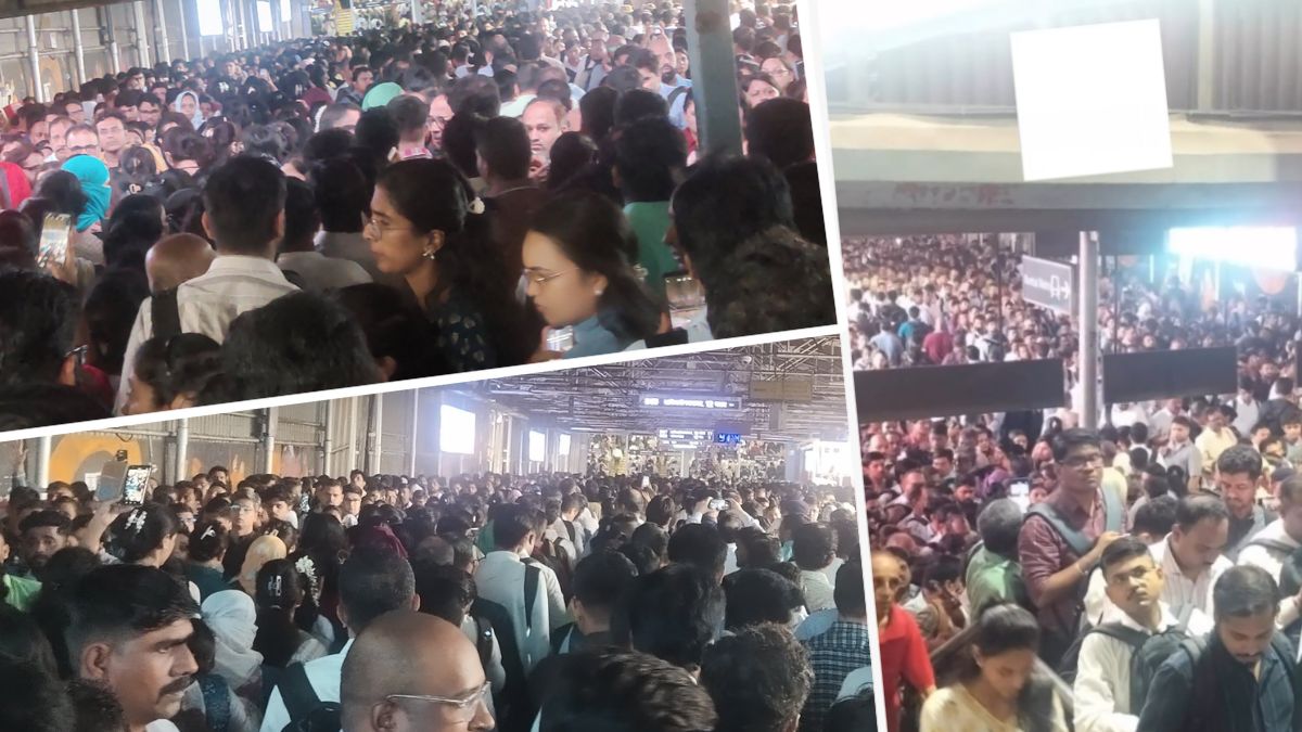 Mumbai Local Train Rush: घाटकोपर स्थानकावर चेंगराचेंगरीसारखी स्थिती, सार्वजनिक वाहतुकीवरील ताण गंभीर पातळीवर
