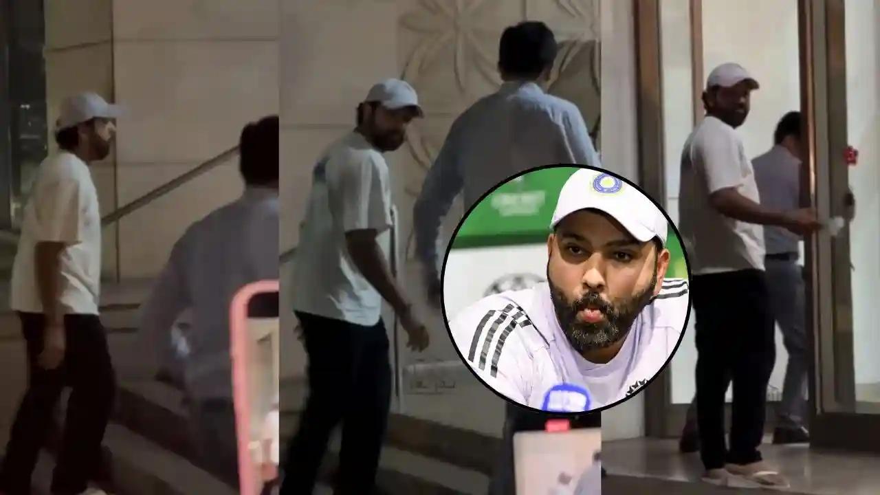 क्रिकेट फॅन्सची चिंता वाढली! Rohit Sharma अचानक रुग्णालयात; समोर आला Video