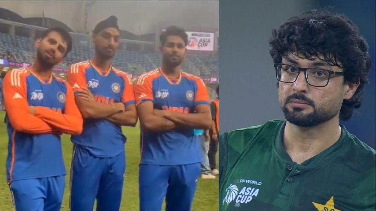 Abrar Ahmed Troll: अर्शदीप, जितेश आणि हर्षितने घेतली अबरार अहमदची मजा, व्हिडिओ पाहून तुम्हीलाही हसू अवरणार नाही