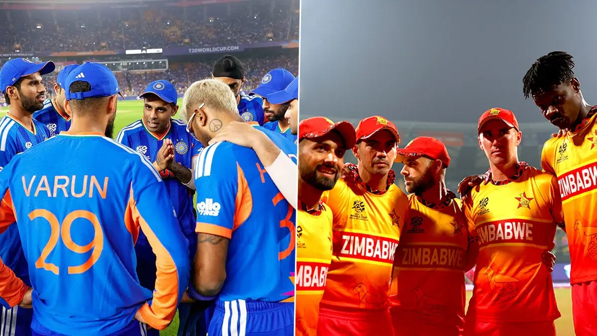 India vs Zimbabwe Live Scorecard: सेमीफायनलच्या शर्यतीत टिकण्यासाठी भारताला 'करा किंवा मरो'ची लढत