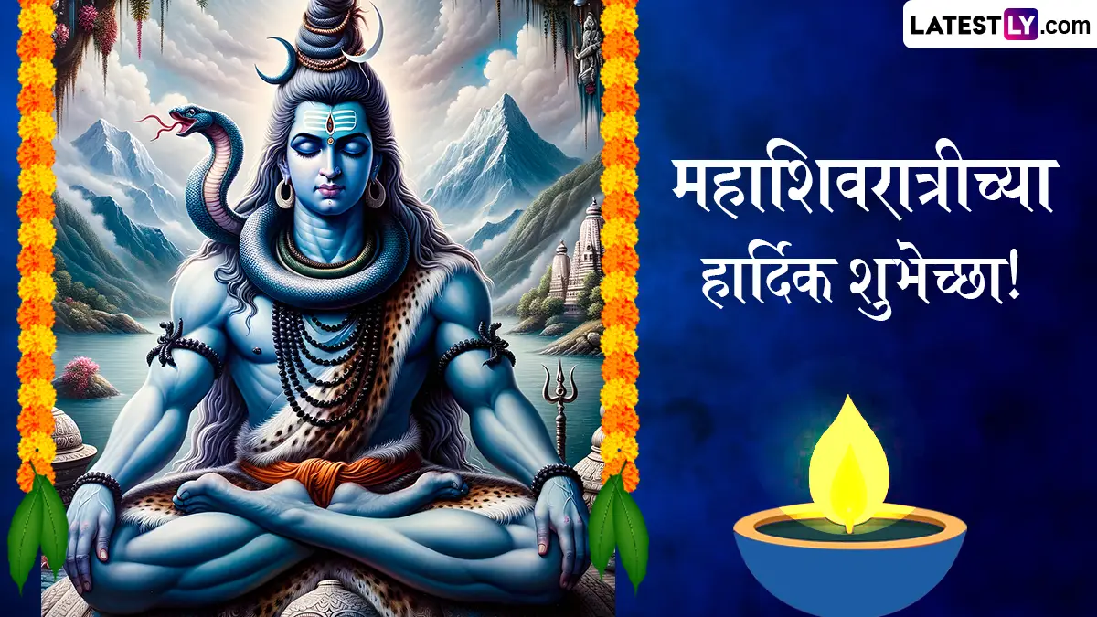 Mahashivratri 2026 Best Marathi Wishes: सोशल मीडियासाठी खास शुभेच्छा संदेश, स्टेटस आणि शुभेच्छा पत्रे
