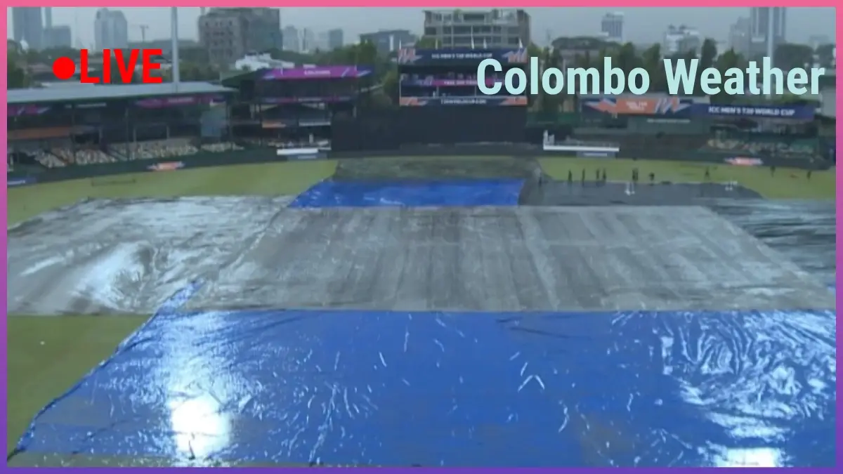 PAK vs NAM T20 Colombo Weather: पाकिस्तान विरुद्ध नामिबिया सामन्यावर पावसाचे सावट; कोलंबोमधील हवामानाचा अंदाज