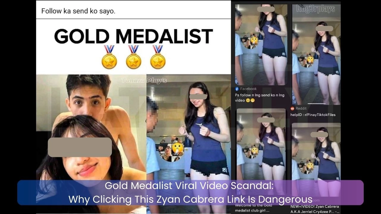 Gold Medalist Viral Video Scandal: गोल्ड मेडलिस्ट व्हायरल व्हिडिओ स्कँडल: झियान कॅब्रेरा लिंकवर क्लिक करणे ठरू शकते धोकादायक
