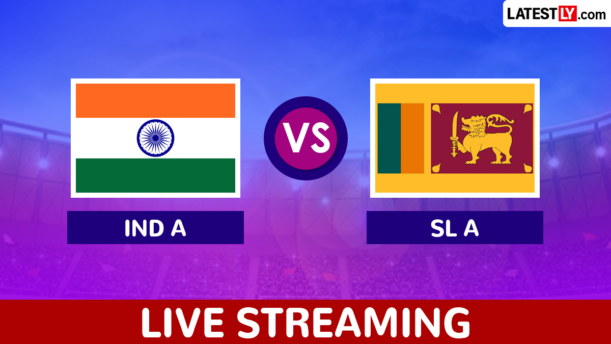 Ind A vs SL A Live Streaming: भारत अ विरुद्ध श्रीलंका आजचा सामना थेट कुठे पहावा, वैभव सूर्यवंशी खेळणार