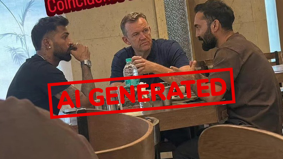 Hardik Pandya with Andy Flower and Dinesh Karthik: हार्दिक पंड्या आरसीबीचे मुख्य प्रशिक्षक अँडी फ्लॉवर आणि मार्गदर्शक दिनेश कार्तिकला भेटला? सोशल मीडियावरील व्हायरल फोटोचे सत्य आले समोर
