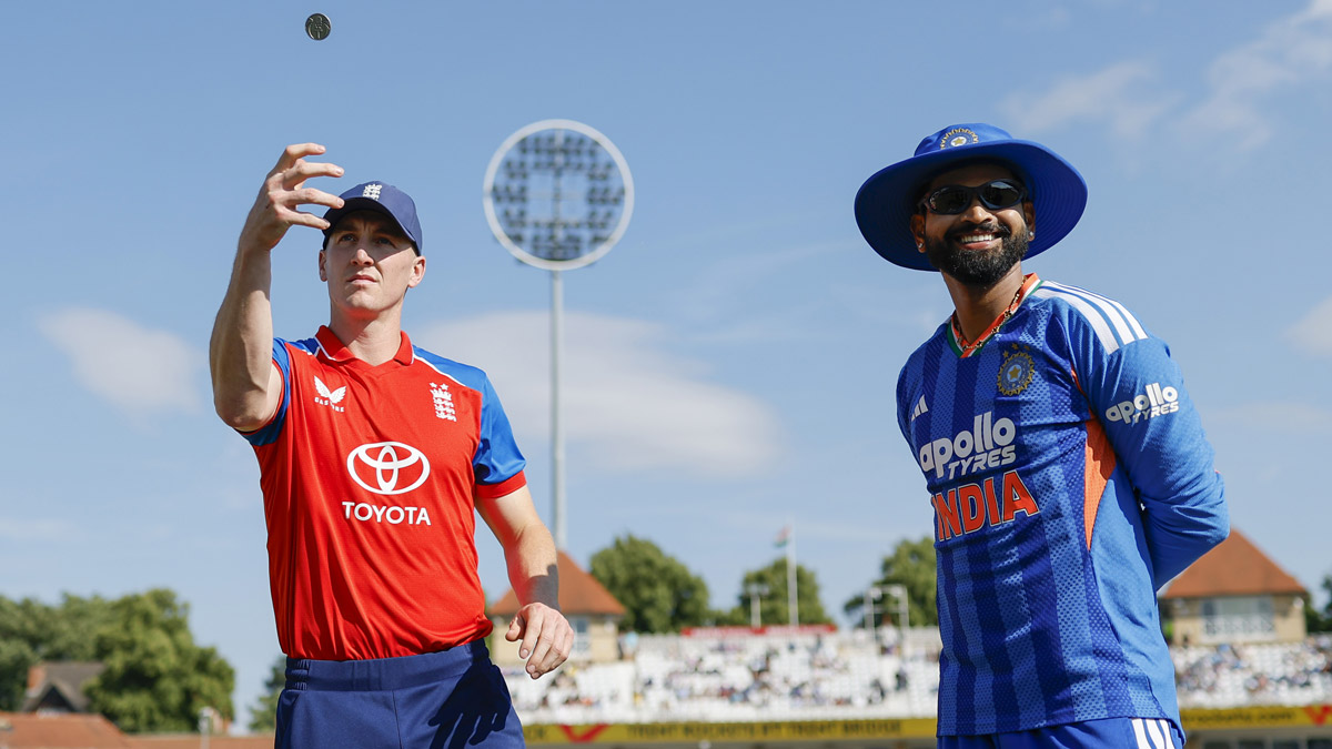 Ind vs Eng 4th T20: भारत राष्ट्रीय क्रिकेट संघ विरुद्ध इंग्लंड क्रिकेट संघ सामना स्कोअरकार्ड थेट